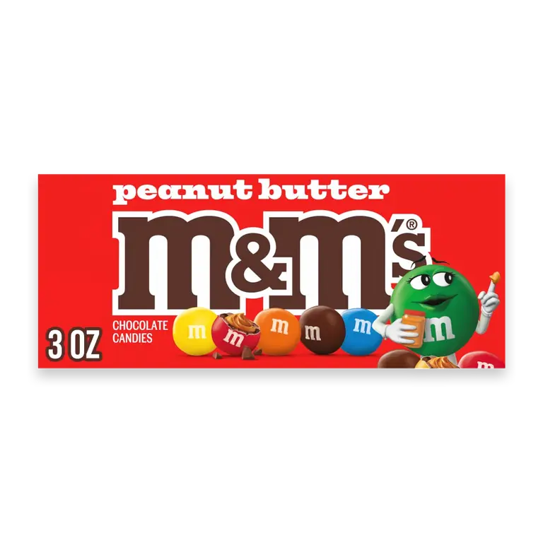Peanut Butter Milk Chocolate Candy Theater Box