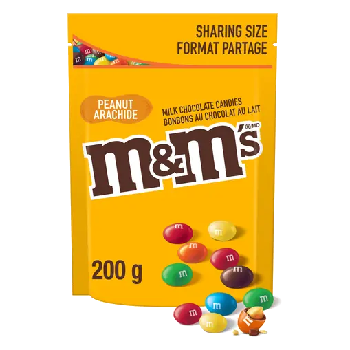 Peanut Milk Chocolate Candies Sharing Bag 200 g
