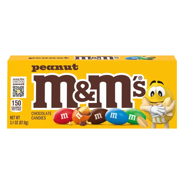 Peanut Milk Chocolate Candy Movie Theater Box