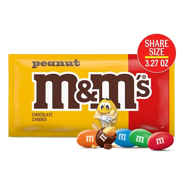 Peanut Milk Chocolate Candy, Share Size Bag