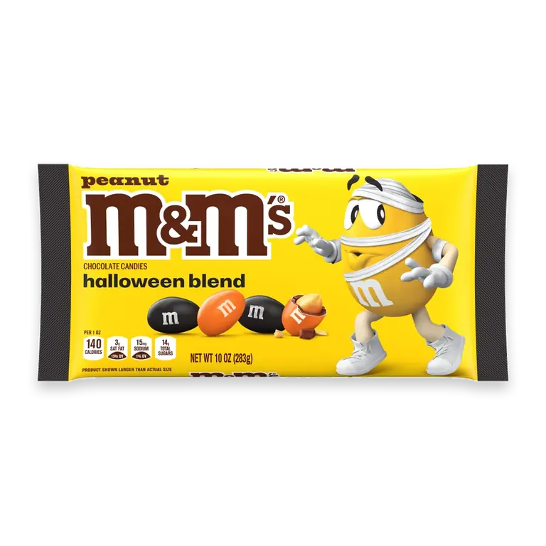 Peanut Milk Chocolate Halloween Mix Chocolate Candy Bag