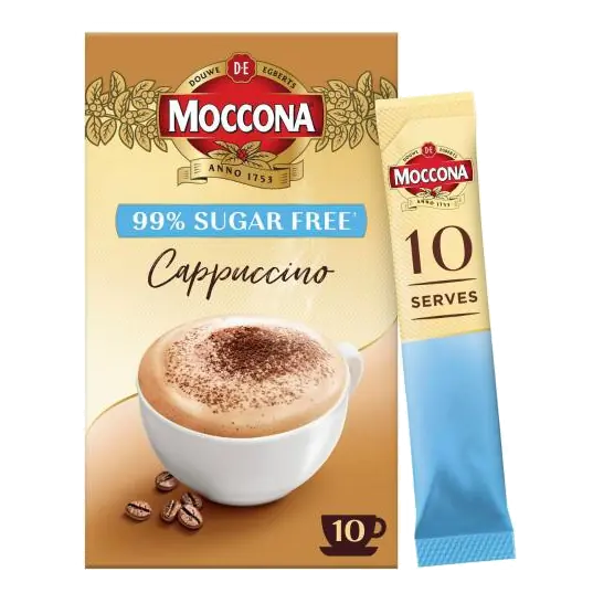 99% Sugar Free Cappuccino Coffee Sachets
