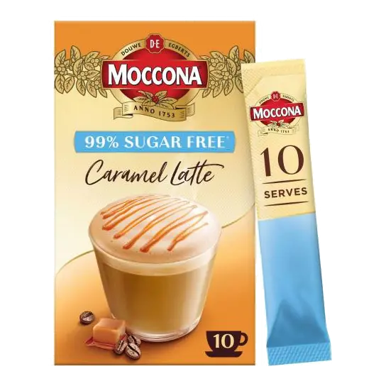 99% Sugar Free Caramel Latte Coffee Sachets