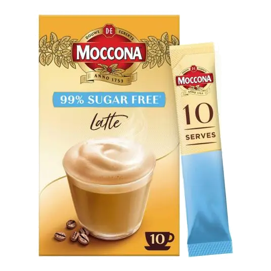 99% Sugar Free Latte Coffee Sachets