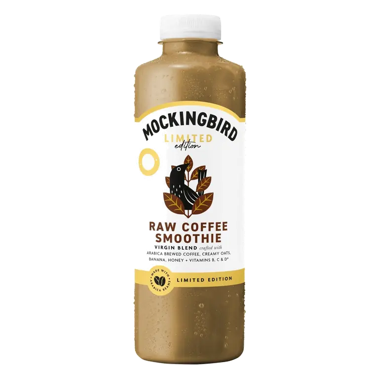 Raw Coffee Smoothie, Banana, Oats, Honey with Vitamins 750ml