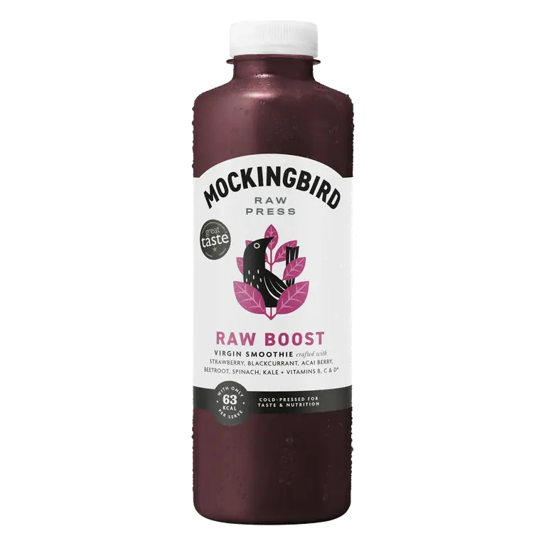 750ml Raw Boost, Berry, Beetroot with Vitamins Smoothie