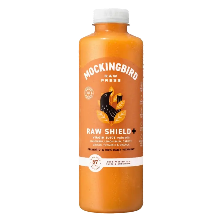 Raw Shield, Carrot, Orange, Ginger with Vitamins 750ml