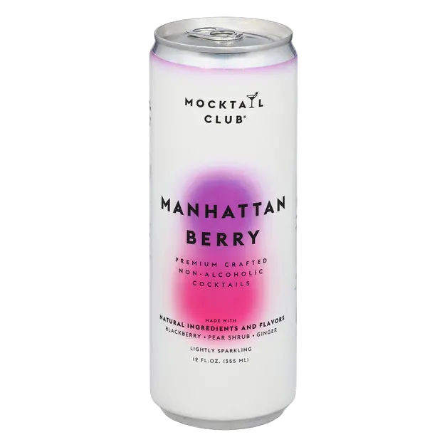 Manhattan Berry RTD Soft Cocktail Lightly Sparkling (Single)
