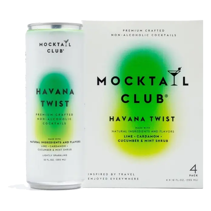 Mocktail Club Non-Alcoholic Havana Twist, 4pk/12 fl oz Cans