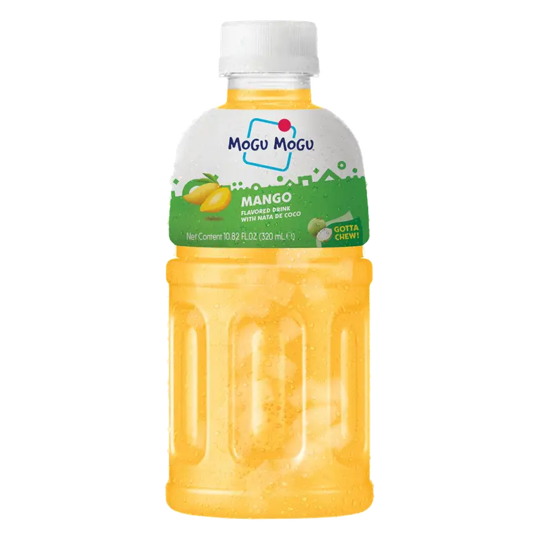 Mogu Mogu Mango Flavored Drink with Nata de Coco 320ml