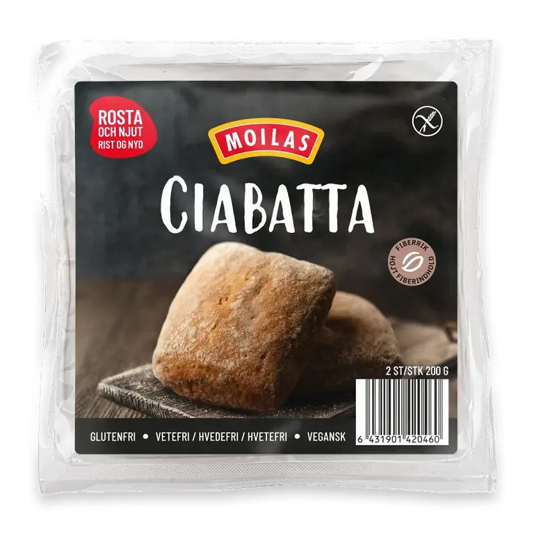 Ciabatta Glutenfri 2-p
