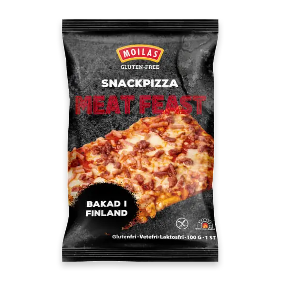 Meat Feast Snackpizza Glutenfri Laktosfri/fryst
