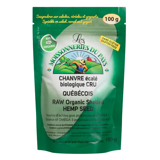 Moisson Organic Gluten-Free Raw Shelled Hemp Seeds 100 g