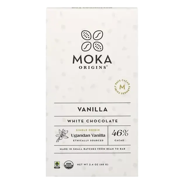 White Chocolate, Vanilla, 46% Cacao