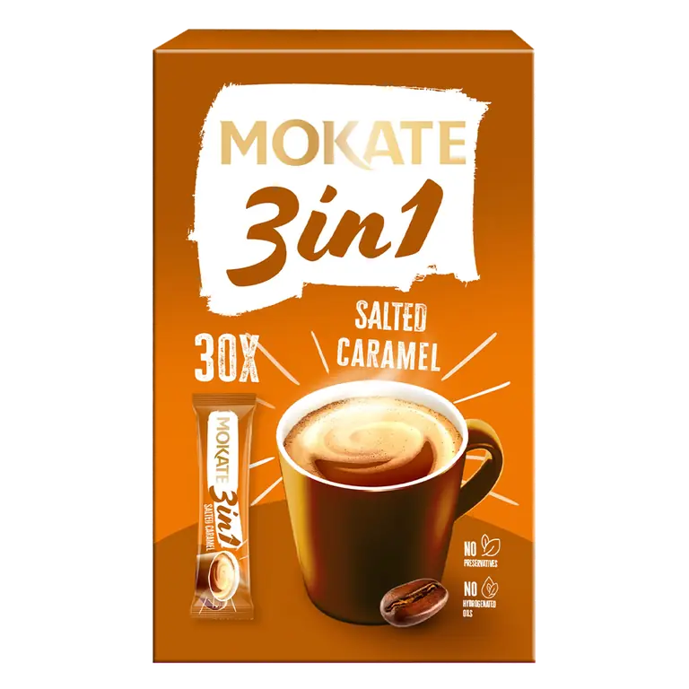 Mokate 3 in 1 Salted Caramel Flavour 30 x 14g (420g)
