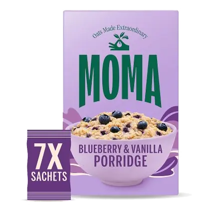 Blueberry & Vanilla Porridge Sachets