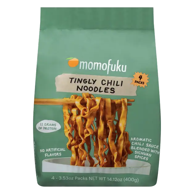Tingly Chili Noodles with Protein - 4 ct