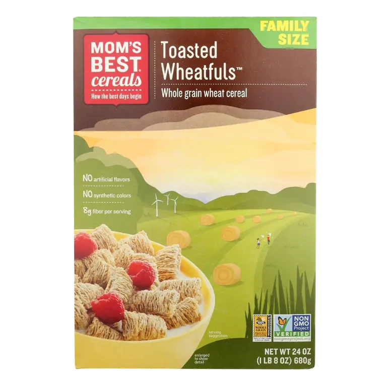 Toasted Wheatfuls Whole Grain Wheat Cereal