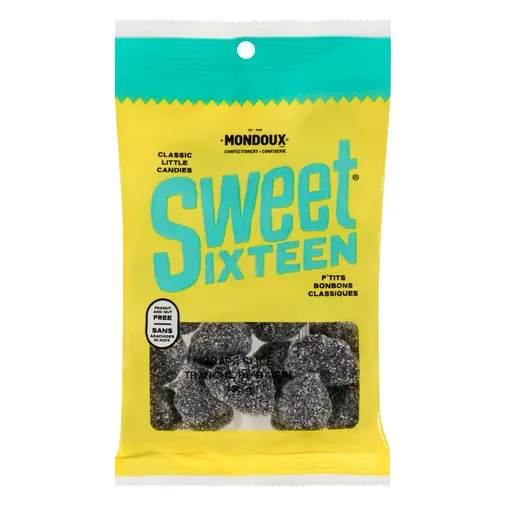 Sweet Sixteen Candy Classic Little Grape Slices 135 g