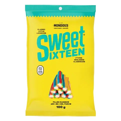 Sweet Sixteen Candy Filled Rainbow 100 g
