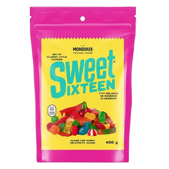 Sweet Sixteen Candy Jujube And Gummy 400 g