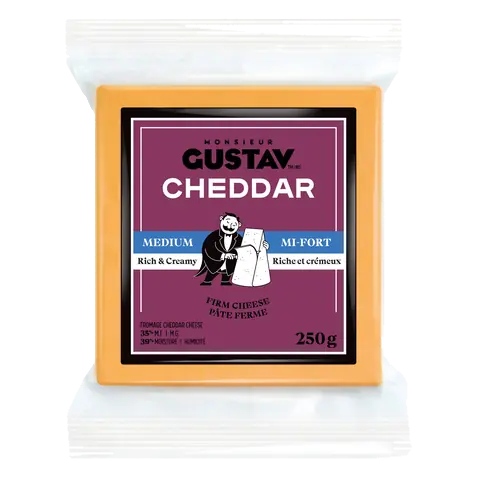 Cheddar Cheese Medium 250 g