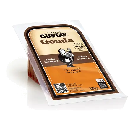 Lactose-Free Cheese Smoked Gouda 350 g