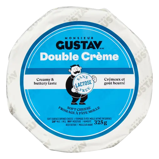 Lactose-Free Cheese Double Creme Bloomy Rind 325 g