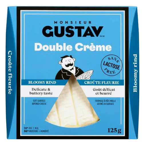 Lactose Free Double Creme Cheese Bloomy Rind 125 g