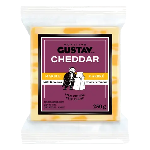 Marble Cheddar Cheese Mild 250 g