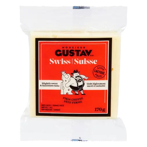 Swiss Lactose-Free Firm Cheese 170 g