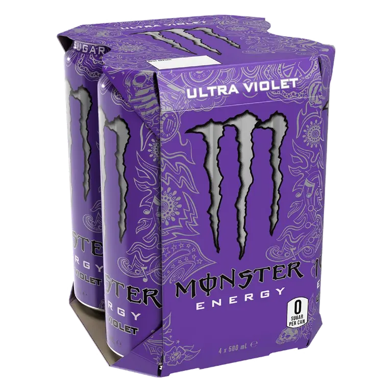 Energy Ultra Violet Cans
