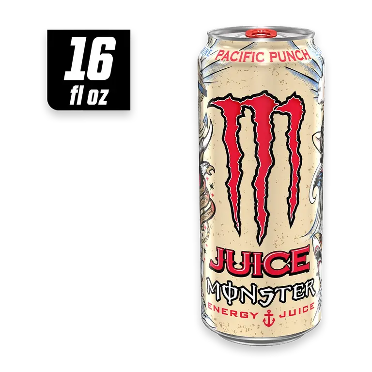 Pacific Punch Energy Drink Can
