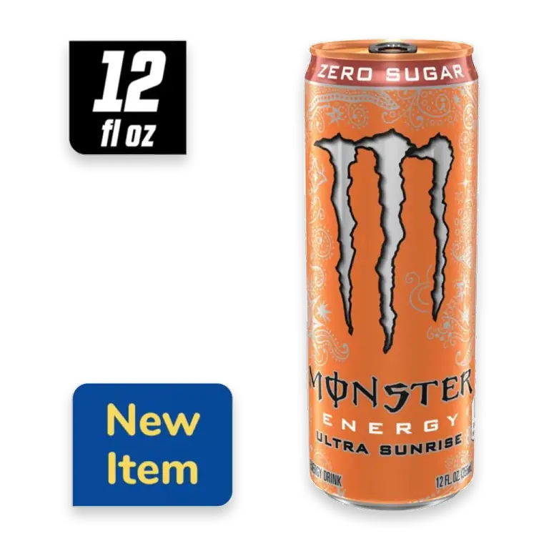 Zero Sugar Ultra Sunrise Energy Drink Can