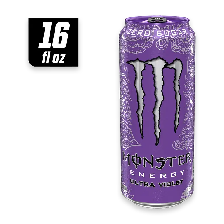 Zero Sugar Ultra Violet Energy Drink Can