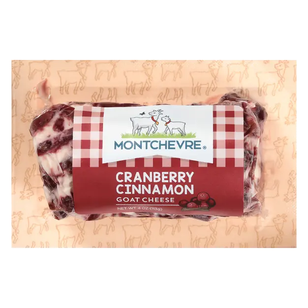 Cranberry Cinnamon Goat Cheese Log