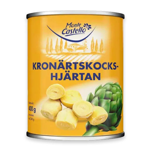 Kronärtskocka Hjärtan Inlagda