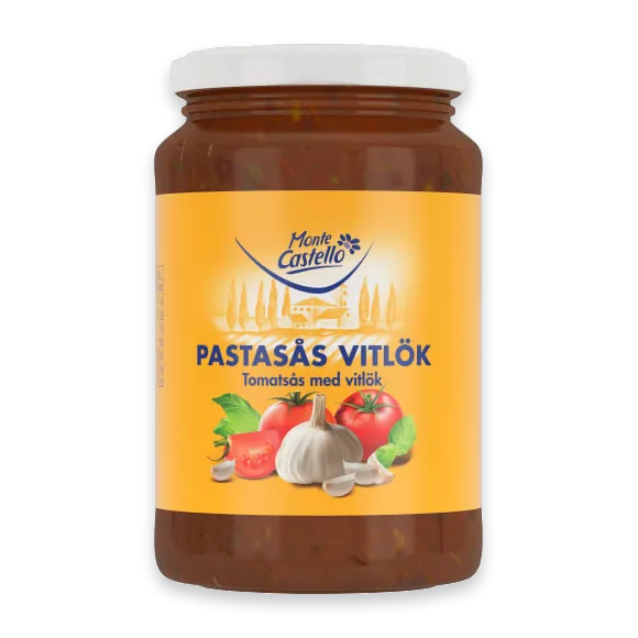 Pastasås Tomat/vitlök