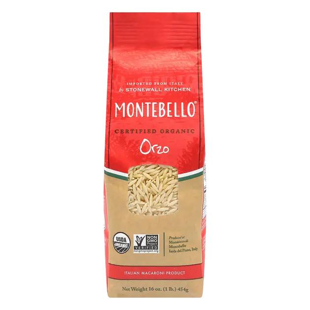 Italian Macaroni Product, Orzo