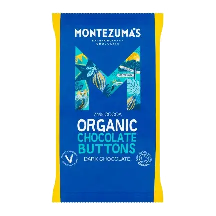 Monztezuma's Organic Dark Chocolate Buttons