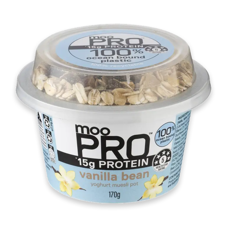 Greek Style Yoghurt & Granola Vanilla Bean