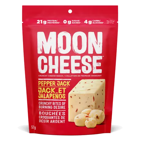 Crunchy Cheese Snack Pepper Jack 57 g