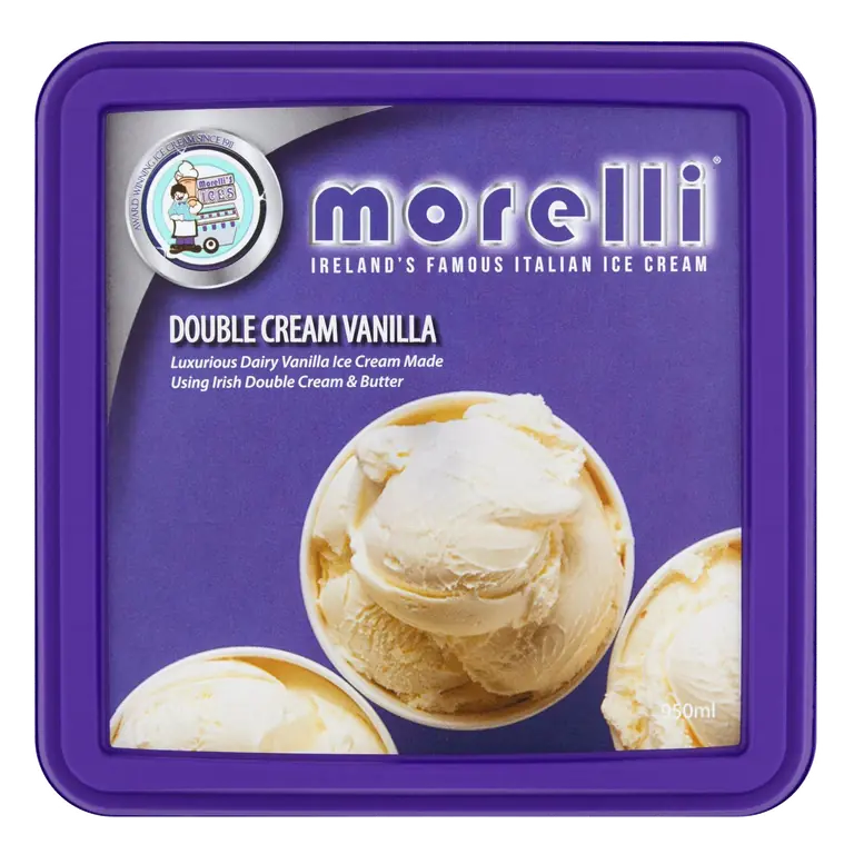 Double Cream Vanilla Ice Cream 950ml