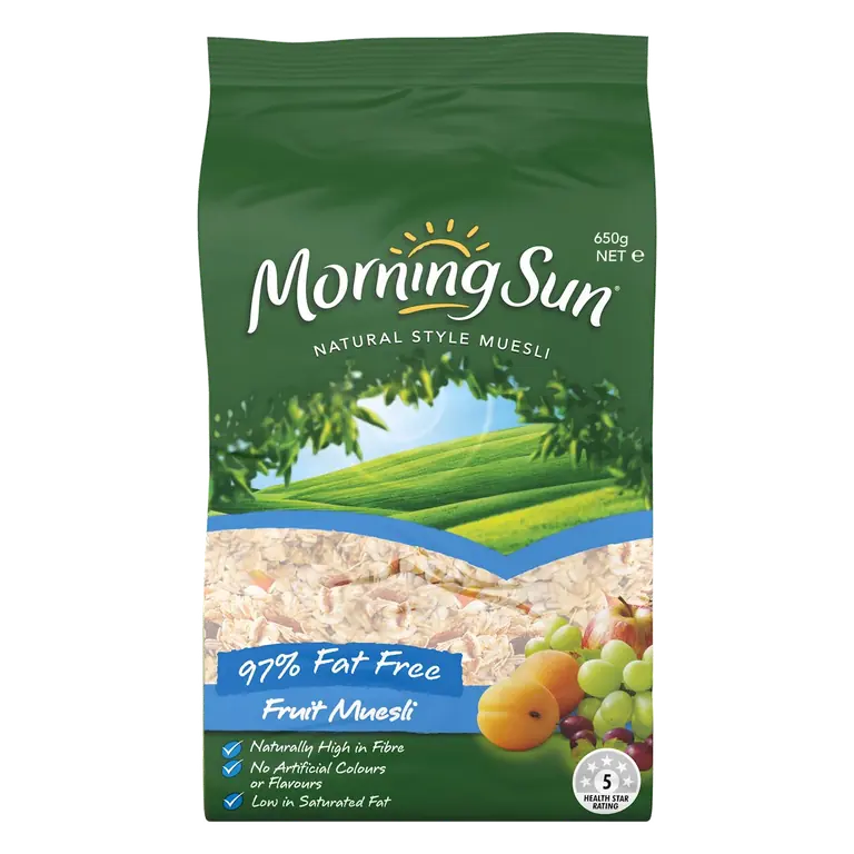 97% Fat Free Fruit Muesli