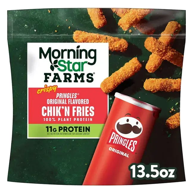 Plant Based Chik'n Fries, Pringles Original Flavor