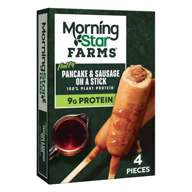 Plant-Based Pancake & Sausage On a Stick