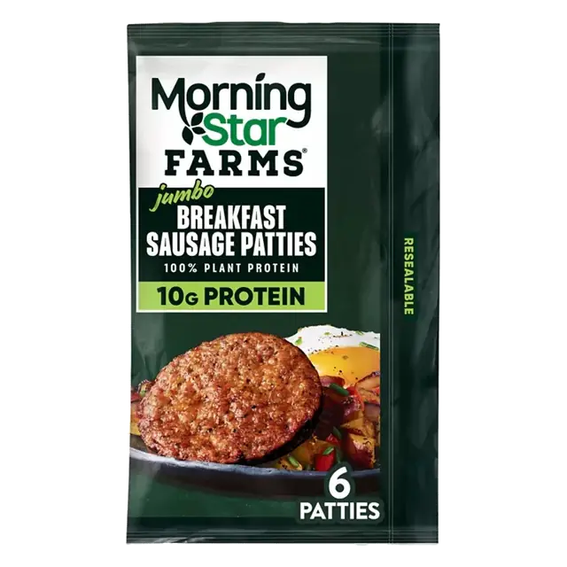 Plant Based Sausage Patties, Original Jumbo