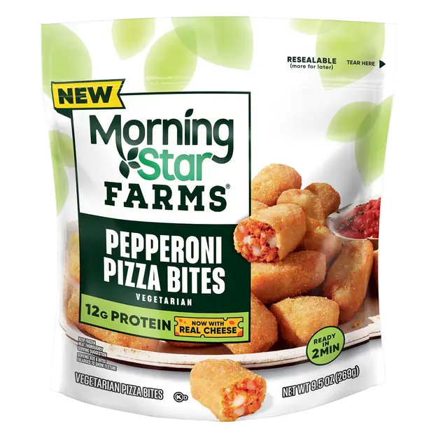 Vegetarian Pepperoni Pizza Bites Frozen