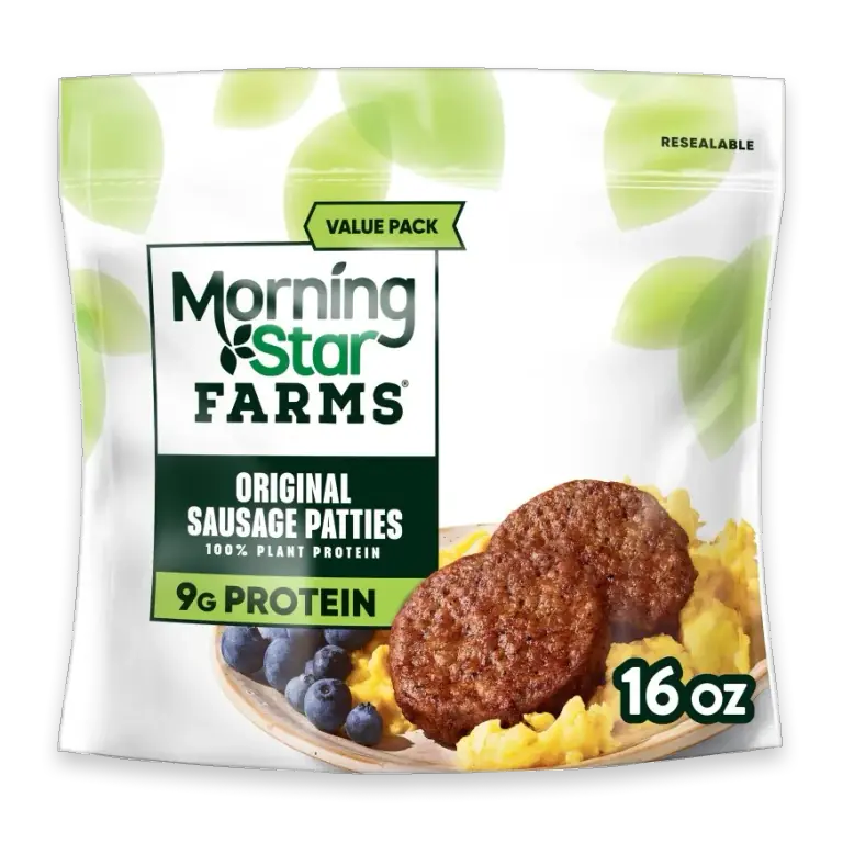 Veggie Breakfast Original Plant Based Sausage Patties