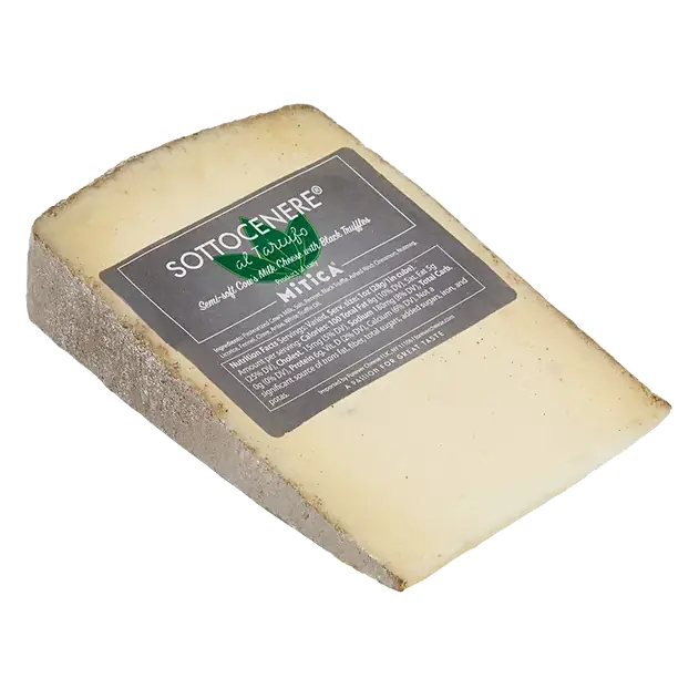 Mitica Sottocenere al Tartufo, Cow’s Milk Truffle Cheese